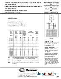 Datasheet 1N4371AUR-1 manufacturer Microsemi